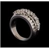 Image 4 : 14KT White Gold 1.95 ctw Diamond Ring