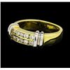 Image 1 : 0.37 ctw Diamond Ring - 14KT Yellow and White Gold