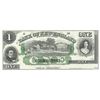 Image 1 : 1850's $1 Obsolete Bank Note of Goodspeed's Landing Connecticut