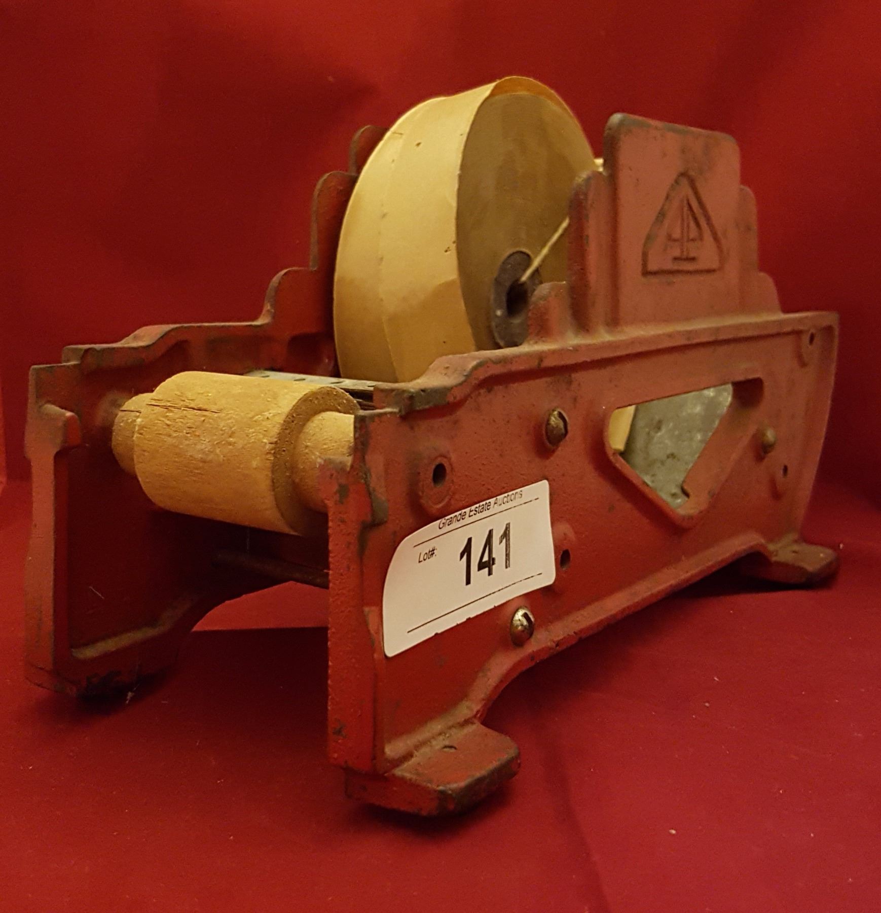 ANTIQUE BUTCHER TAPE DISPENSER
