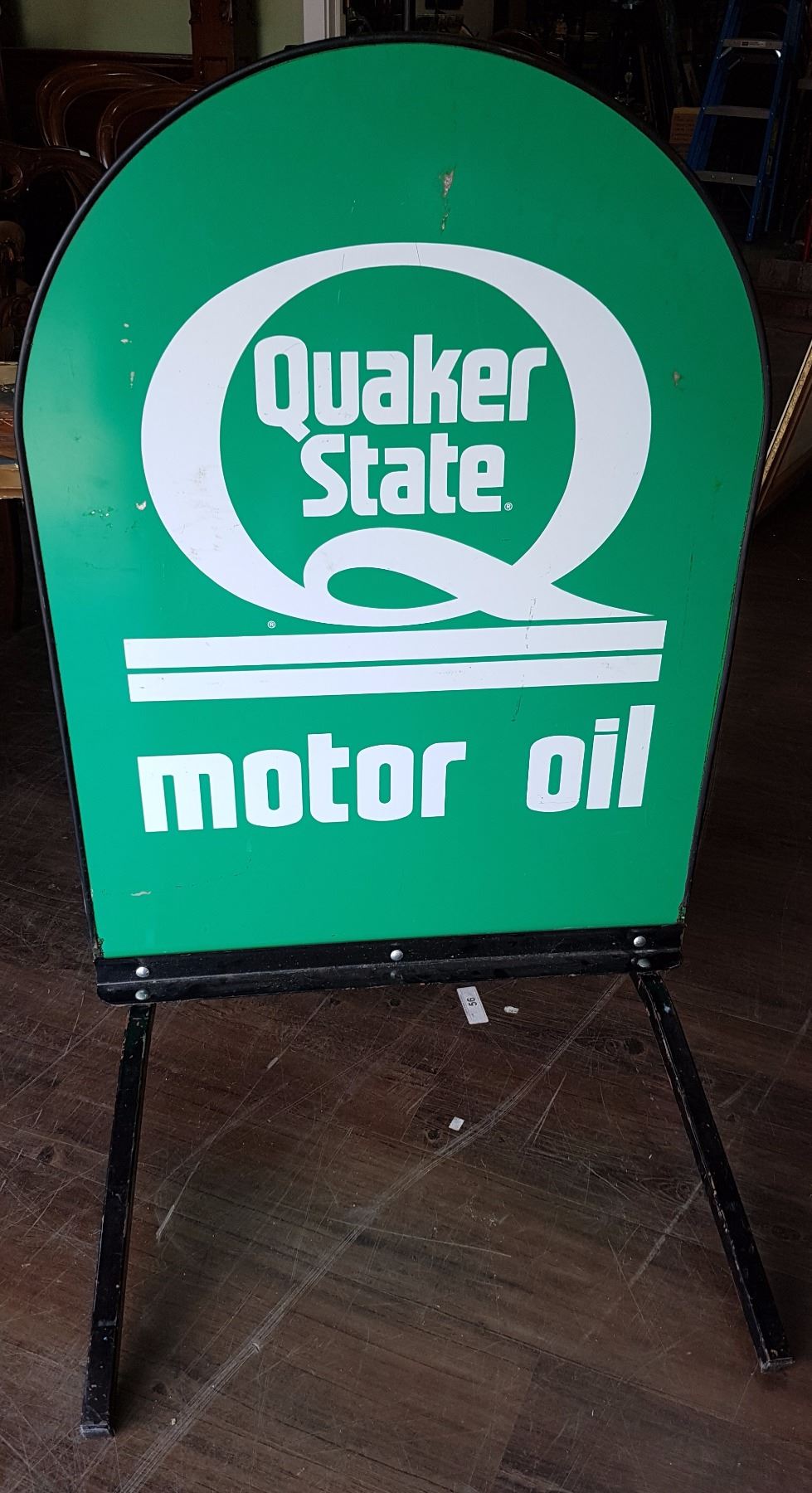 QUAKER STATE OIL SIDEWALK SIGN