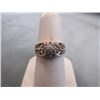 Image 2 : *** FEATURE ITEM *** RING - LADIES CLUSTER DIAMOND RING - 23 DIAMONDS IN 10K YELLOW GOLD SETTING - T