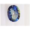 Image 1 : GEMSTONE - 10CT OVAL FACETED MYSTIC TOPAZ - RETAI ESTIMATE $350