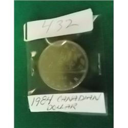 COIN - CANADIAN - $1 - 1984