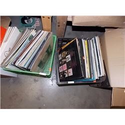 BOX OF ASSORTED RETRO RECORDS - 2 TTL