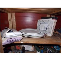 SHELF OF  COLLECTABLES - 2 SHELVES TTL