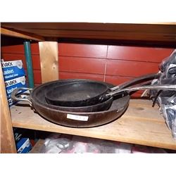 FRYING PANS - 3 TTL