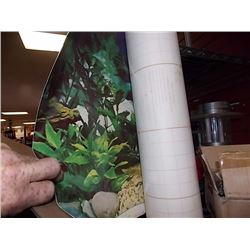 ROLL OF FISH TANK BACK DROP PAPER