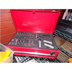 TOOL BOX WITH DRAWER & CONTENTS