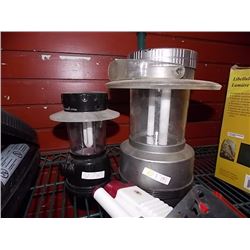 CAMPING LANTERNS - BATTERY OPERATED - 2 TTL
