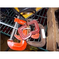 BUNDLE OF C-CLAMPS