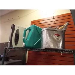 ELECTRIC HEATER, MOP PAIL & WATER JUG = 3PC TTL