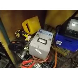 VINTAGE READI AMPMETER & DEWALT - DRILL &  BATTERY - NO CHARGER - PS