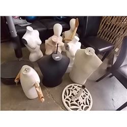 MANNEQUIN BUSTS - 9 TTL