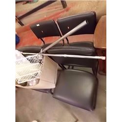 BLACK CHAIRS - 4 TTL