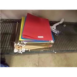 LOT OF HANGING FILE FOLDERS