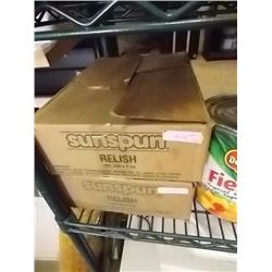 BOX OF RELISH PACKAGES - 500GM - 2 BXS TTL