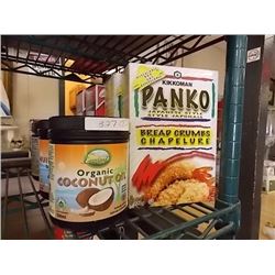 BREAD CRUMBS (2) & BOXES OF CRACKERS (2) = 4PC TTL