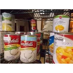 ASSORTED CANNED FOOD - 10 TTL