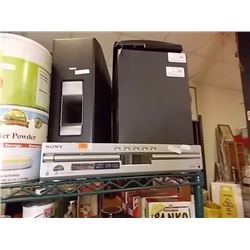 RCA SPEAKERS & SONY BOOM BOX & CD PLAYER - PS