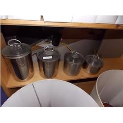 STAINLESS STEEL CANNISTERS