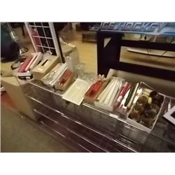 LARGE LOT OF  ASSORTED CANDLES