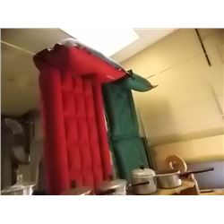 INFLATABLE RUBBER CAMPING MATS - 2 TTL