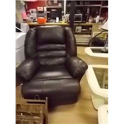 LEATHER ROCKER RECLINER