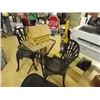 Image 1 : WROUGHT IRON  PATIO BISTRO SET - 3 PC