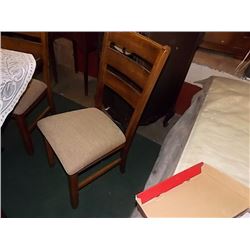 DINING CHAIRS - 6 X BID