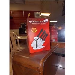 NEW STAINLESS STEEL KNIFE SET - 6 PC - GERMANY