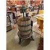 Image 1 : VINTAGE APPLE PRESS - CAST IRON AND WOOD