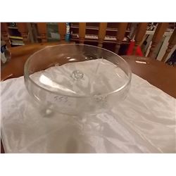 CRYSTAL CANDY DISH WITH FEET