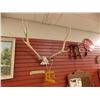 Image 1 : LARGE MOUNTED DEER ANTLERS WITH TICKET NUMBER AND BULLET SHELL