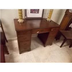 VINTAGE KNEELHOLE WRITING DESK - LIFT TOP