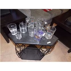 ASSORTED GLASSES - 8 TTL