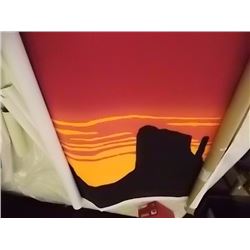 LARGE LANDSCAPE SILLOETE - ~5' X 12'