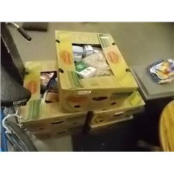 BANANA BOX OF ASSORTED FOOD ITEMS