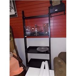 LEANING WALL SHELF - ESPRESSO   - 6'