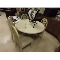 ROUND DINING TABLE & 4 CHAIRS