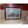 Image 1 : FRAMED PICTURE - TALL SHIP
