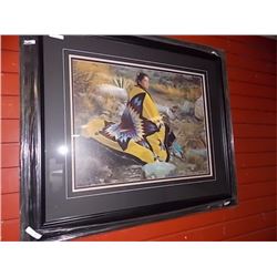 FRAMED LIMITED EDITION PRINT - COLORS OF THE SUNSET - DON CROWLEY - ESTIMATED GALLERY PRICE $