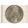 Image 2 : 1922 PEACE SILVER DOLLAR BU