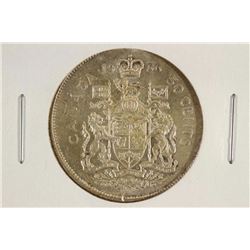 1966 CANADA SILVER 50 CENT UNC