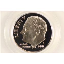 2001-S ROOSEVELT DIME PCGS PR70 DCAM