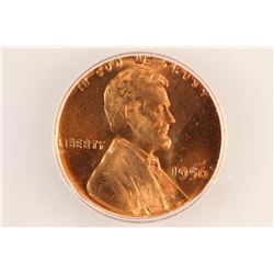 1956 LINCOLN CENT ICG MS66RD