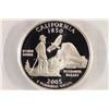 Image 2 : 2005-S SILVER CALIFORNIA QUARTER PCGS PR70 DCAM