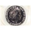 Image 2 : 2011 GREAT BRITAIN SILVER 2 POUND BRITANNIA