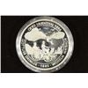 Image 2 : 20 GRAM .999 FINE SILVER PROOF ROUND GOTTLIEB