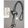 Image 8 : Zuni Inlay Bolo Tie - Coonsis